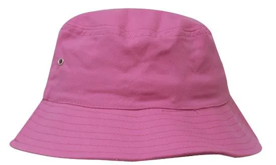 BRUSHED SPORTS TWILL BUCKET HAT