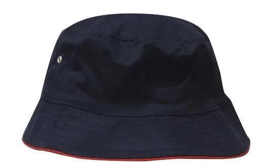 BRUSHED SPORTS TWILL BUCKET HAT