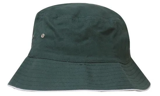 BRUSHED SPORTS TWILL BUCKET HAT