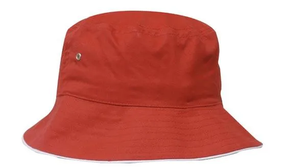 BRUSHED SPORTS TWILL BUCKET HAT