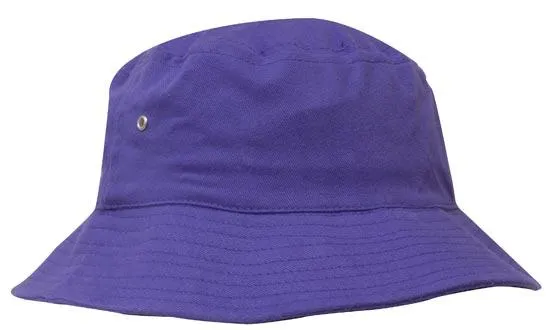 BRUSHED SPORTS TWILL BUCKET HAT