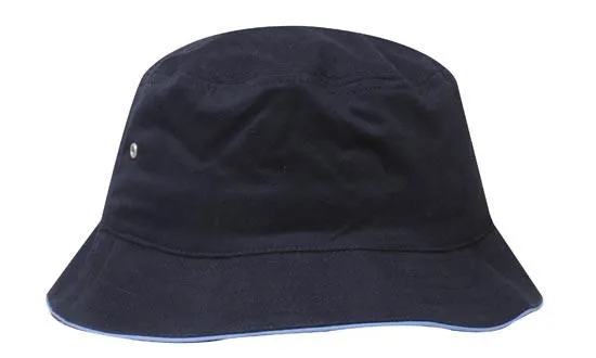 BRUSHED SPORTS TWILL BUCKET HAT