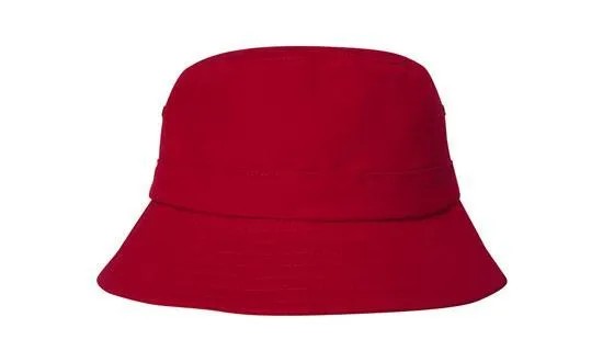 BRUSHED SPORTS TWILL CHILDS BUCKET HAT