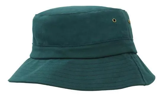 BRUSHED SPORTS TWILL CHILDS BUCKET HAT