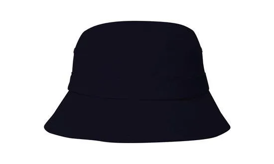 BRUSHED SPORTS TWILL CHILDS BUCKET HAT