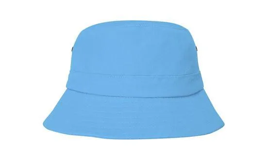 BRUSHED SPORTS TWILL CHILDS BUCKET HAT