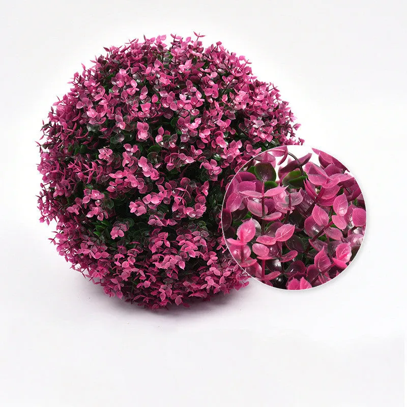 Bulk 10 Pack Assemble Plants Spheres Boxwood Topiary Ball for Outdoors Fall and Winter Decor Wholesale