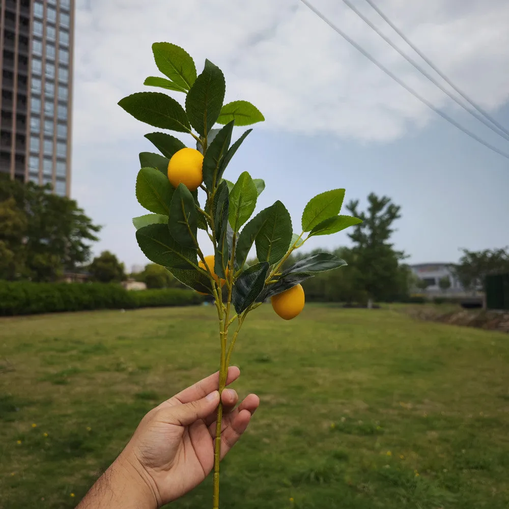 Bulk Exclusive 14" Artificial Plants Lemon Bush for Outdoors