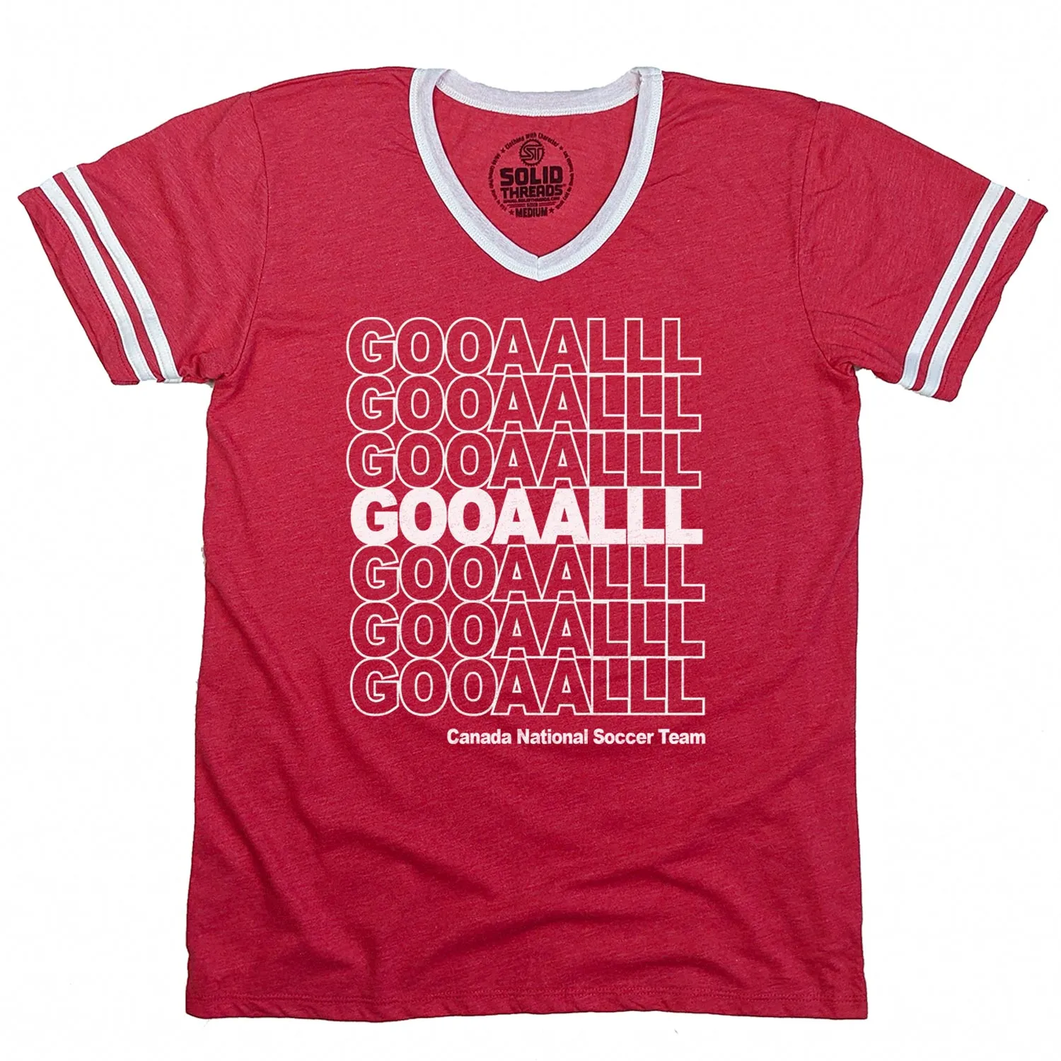 Canada Soccer Gooaalll V-Neck Tee