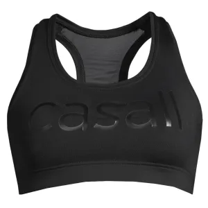 Casall Women&#x27;s Iconic Wool Sports Bra Black Logo | Buy Casall Women&#x27;s Iconic Wool Sports Bra Black Logo here | Outnorth