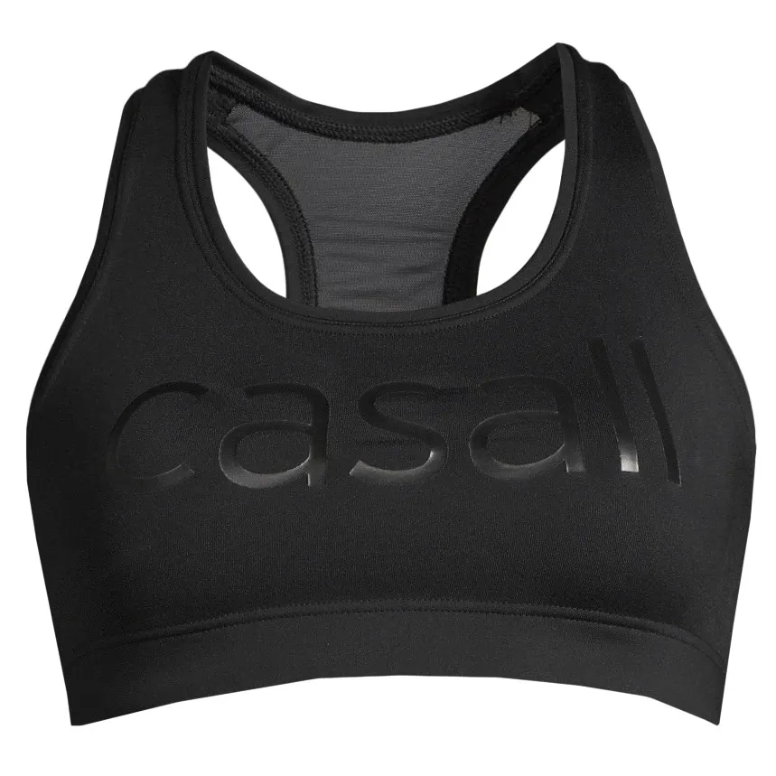 Casall Women&#x27;s Iconic Wool Sports Bra Black Logo | Buy Casall Women&#x27;s Iconic Wool Sports Bra Black Logo here | Outnorth