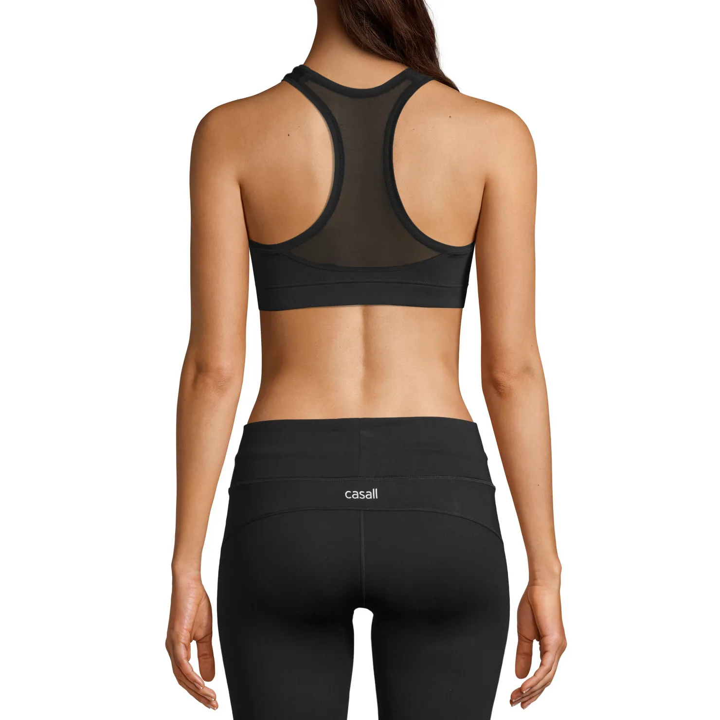 Casall Women&#x27;s Iconic Wool Sports Bra Black Logo | Buy Casall Women&#x27;s Iconic Wool Sports Bra Black Logo here | Outnorth