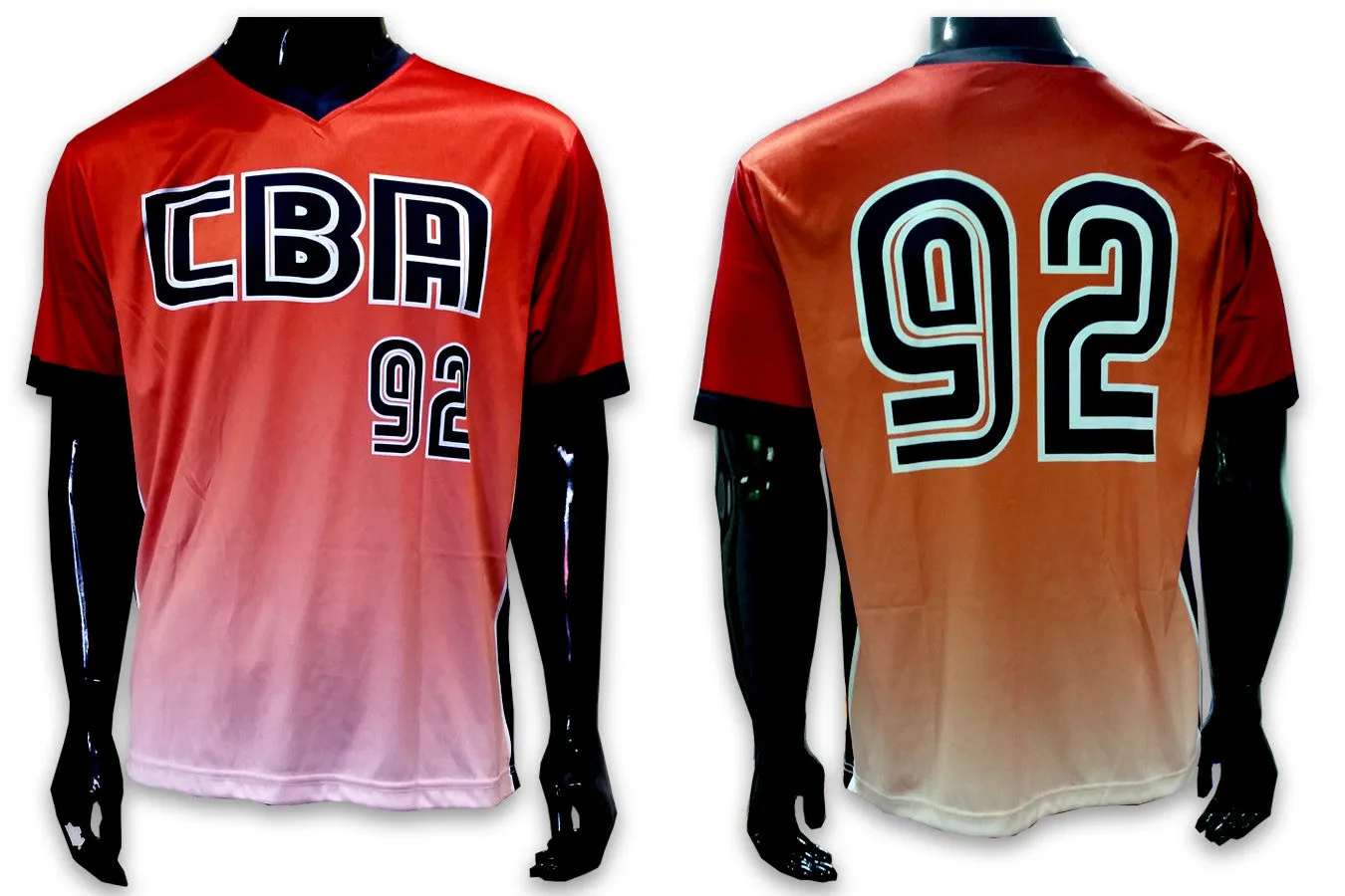 CBA, Red - Custom Full-Dye Jersey