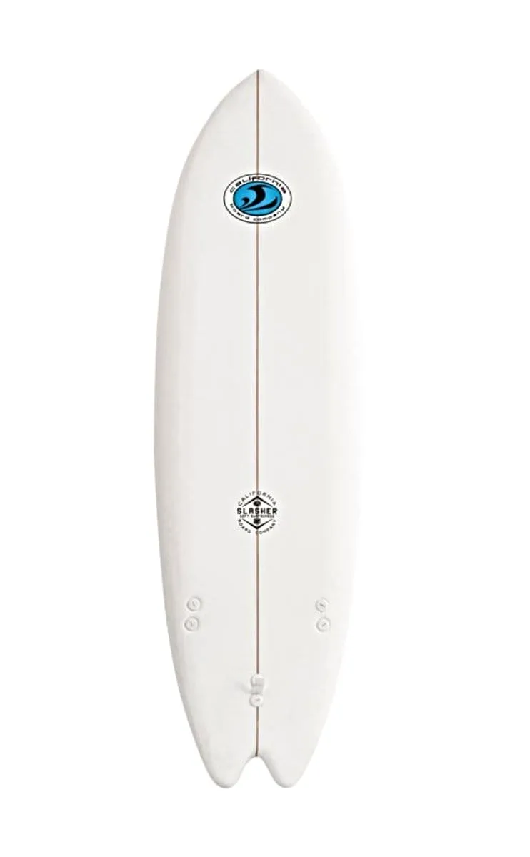 CBC 6'2 Slasher Fish Foam Surfboard Soft Top