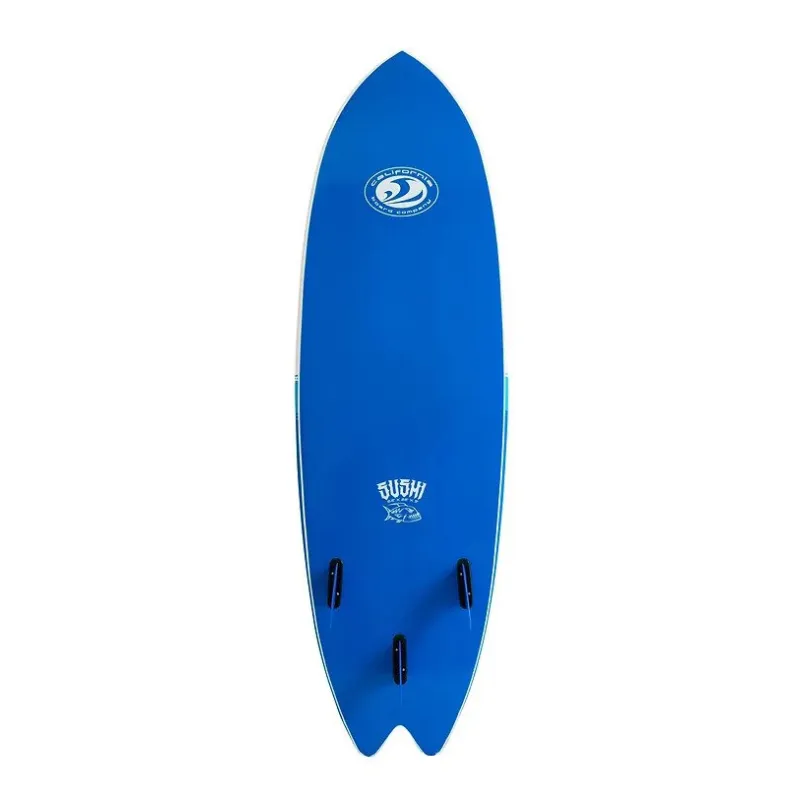 CBC 6'2" Sushi Foam Surfboard Soft Top