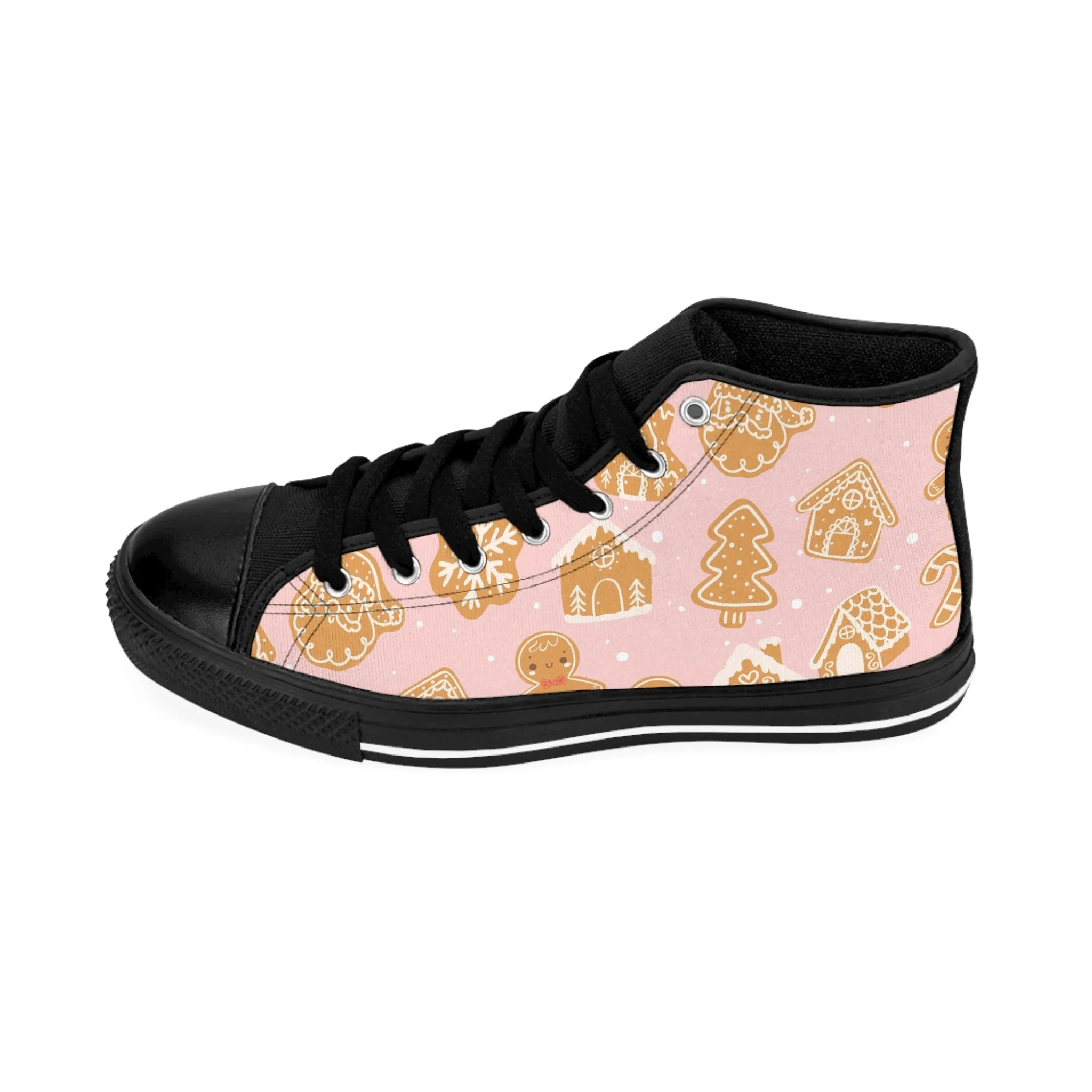 Christmas Gingerbread Women's Classic Sneakers