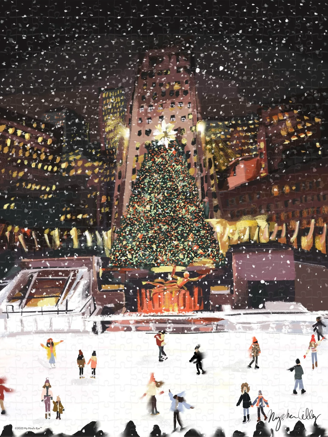 Christmas in the City | 500 Piece Jigsaw Puzzle