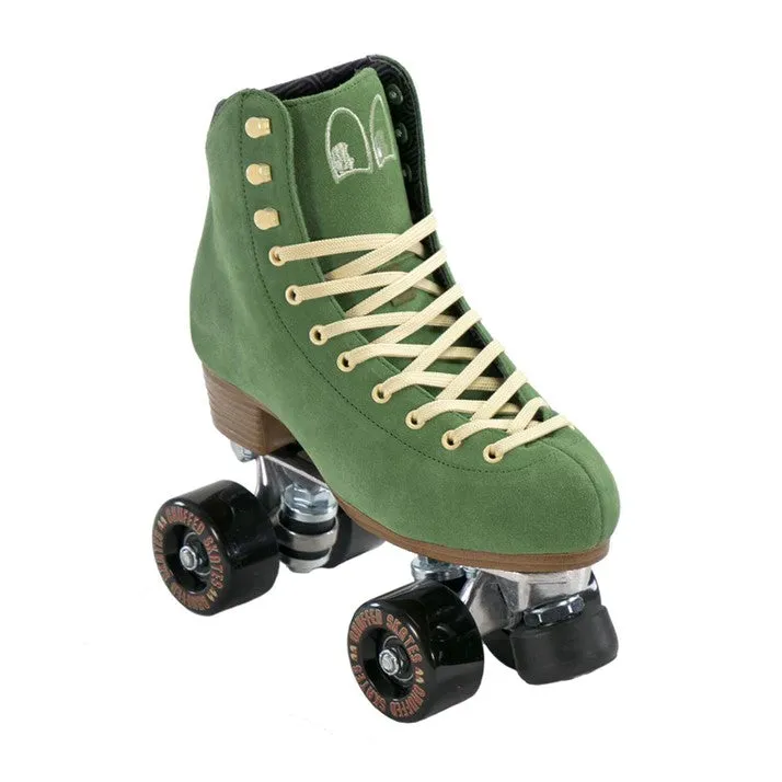 Chuffed Wanderer Olive Green Roller Skates