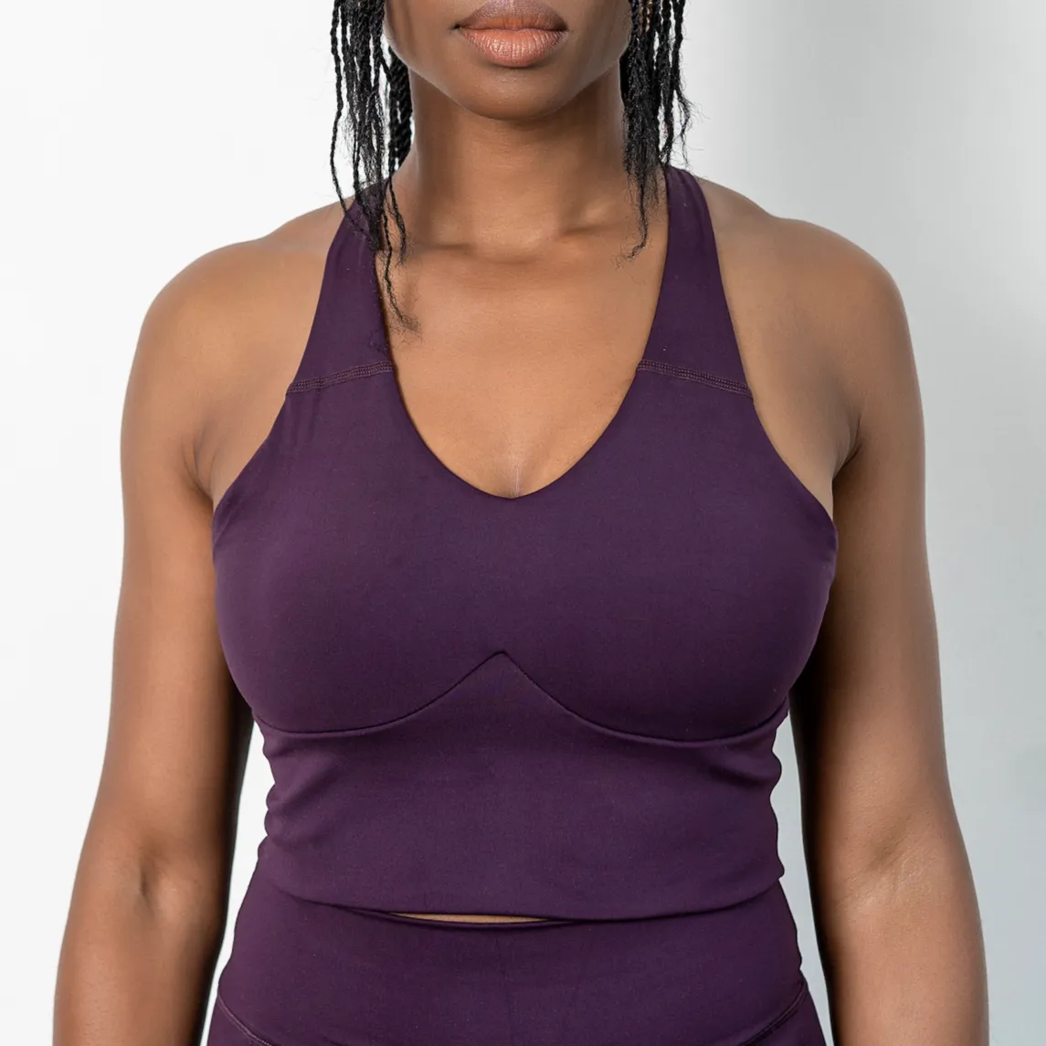 Classic II Sports Bra - Plum