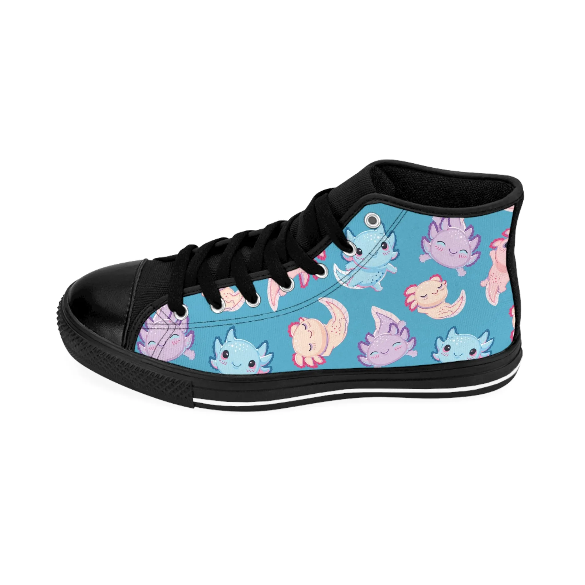 Colorful Axolotl Women's Classic Sneakers