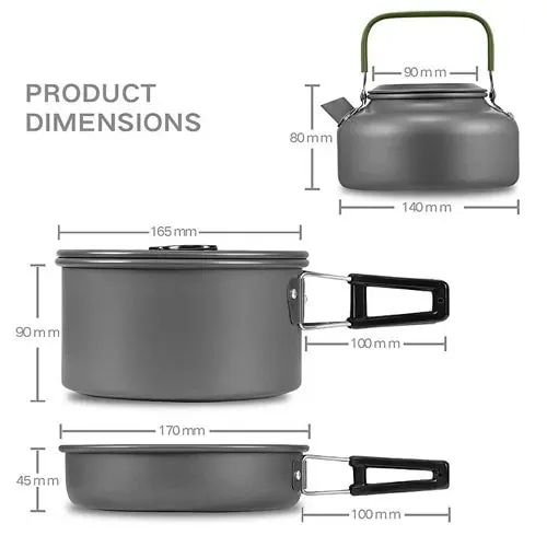 Convenient Camping Cookware Set