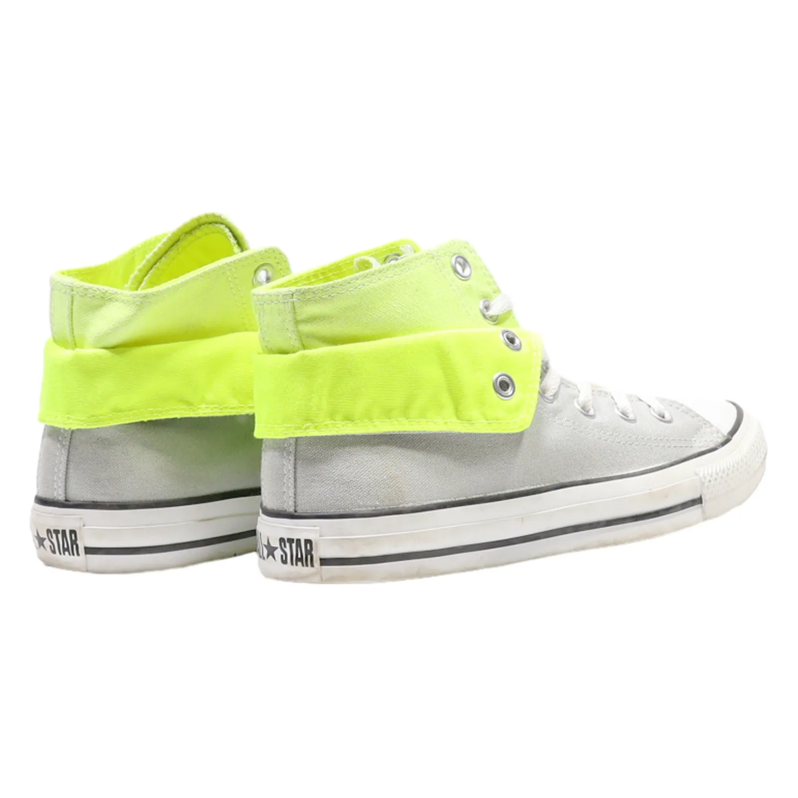 CONVERSE High Top Trainers Grey Canvas Mens UK 6