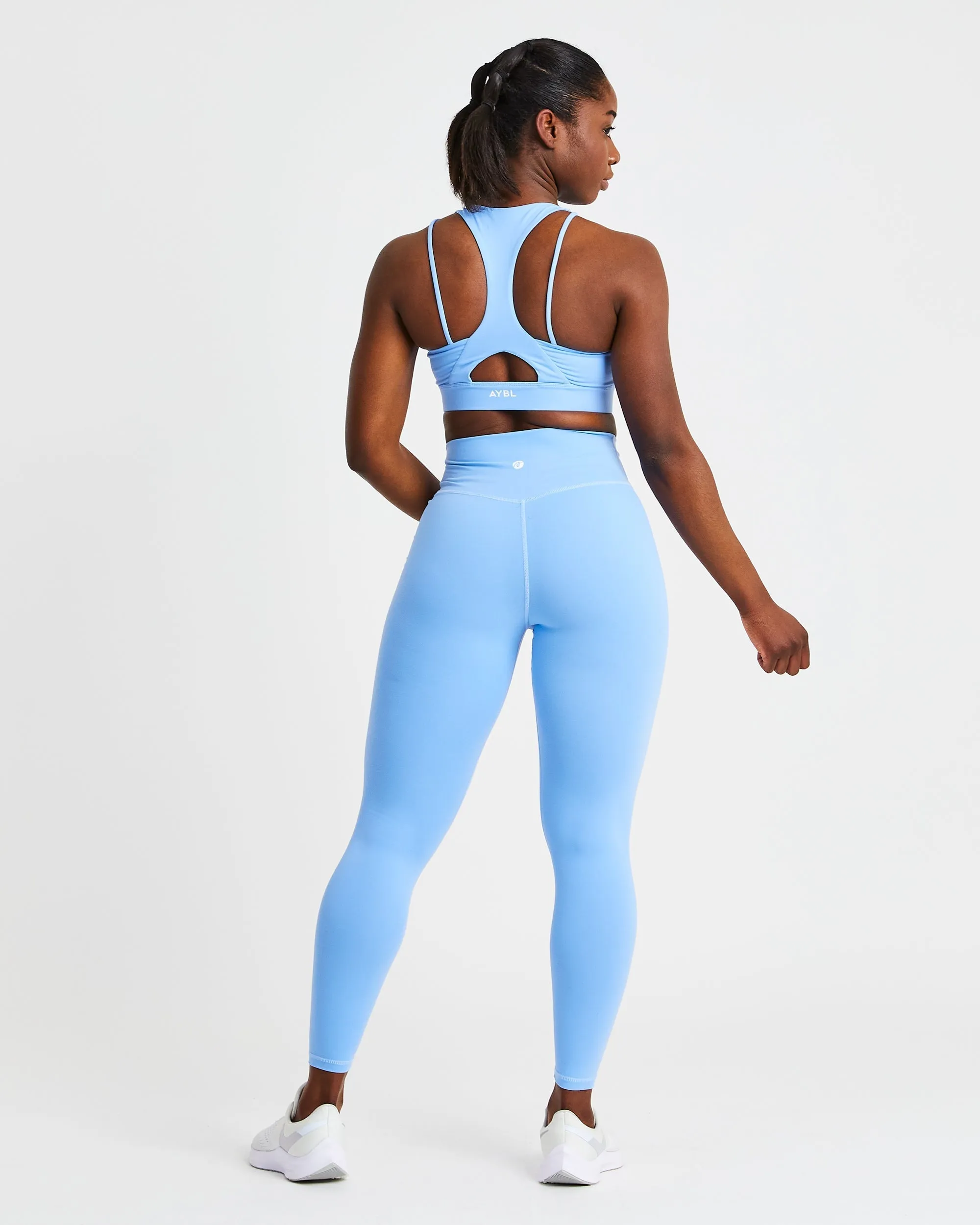 Core Sports Bra - Placid Blue