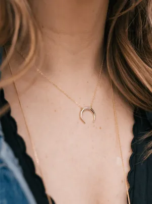 Crescent Horn Necklace