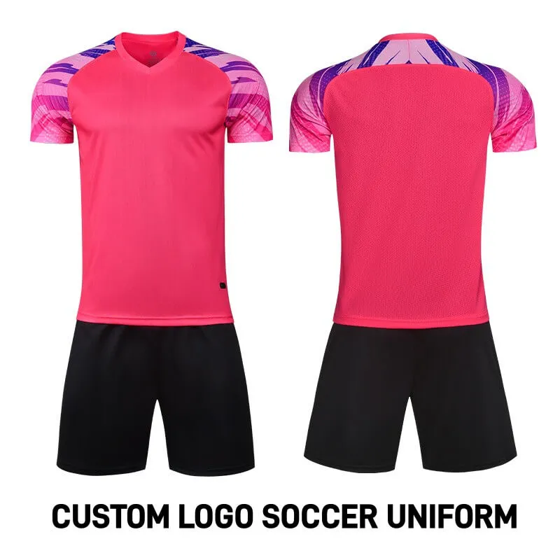 Custom Logo Man Soccer Jerseys Sets Training Sportswear