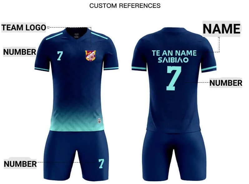 Custom Orange Soccer Uinform Kits for Sale