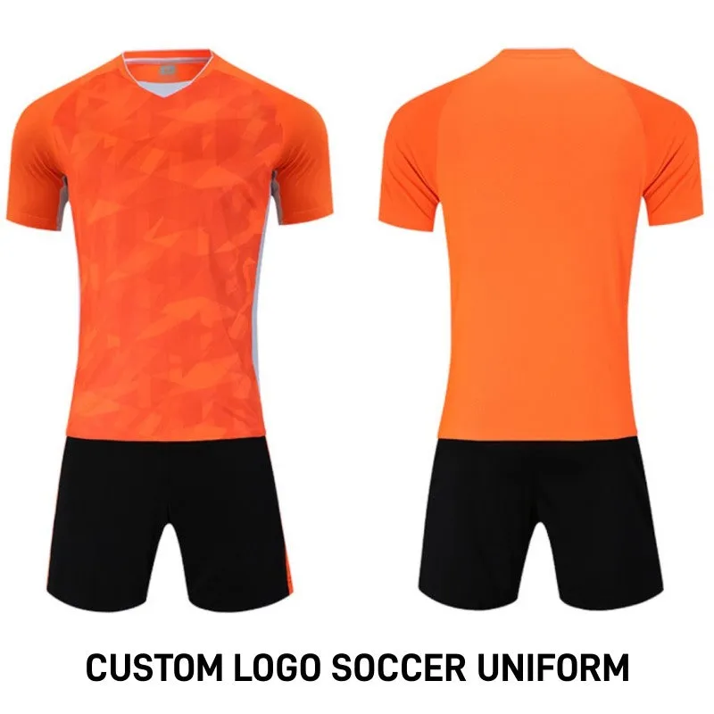 Custom Orange Soccer Uinform Kits for Sale