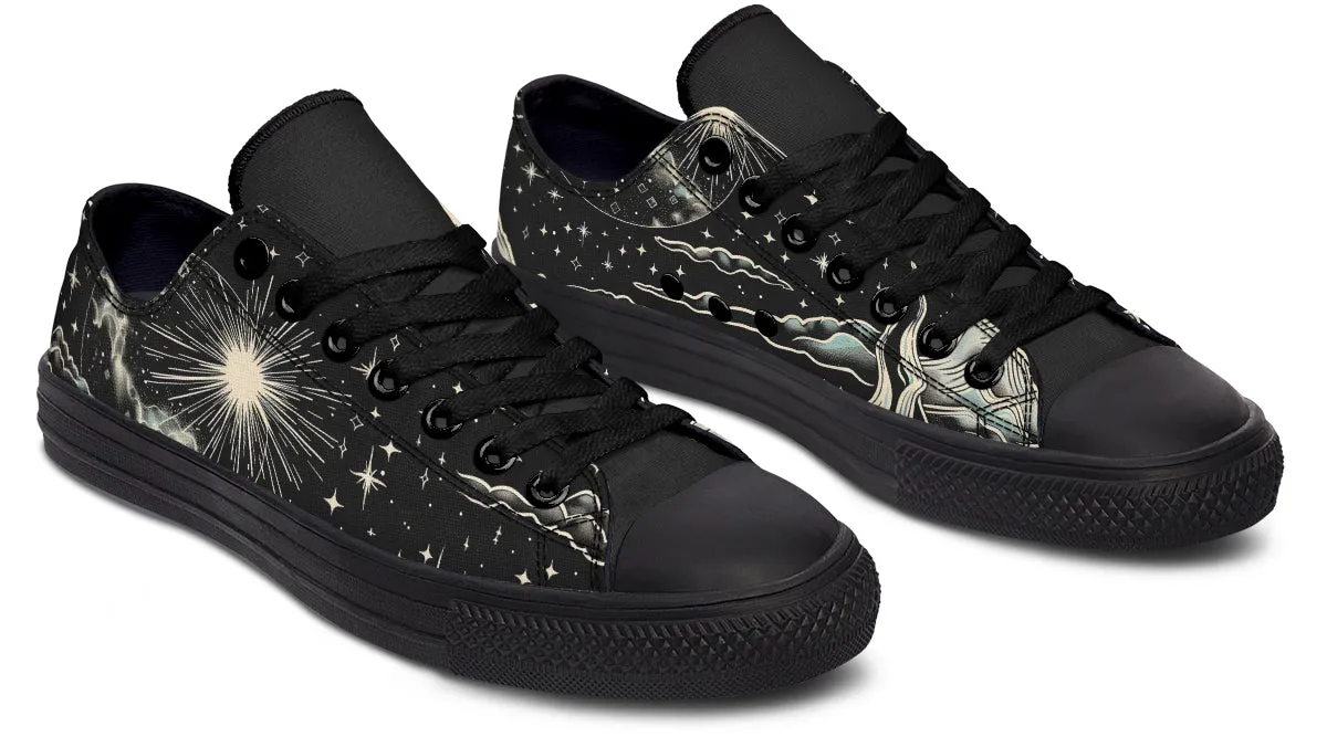 Dawn Star Low Tops - Classic Premium Canvas Shoes with Comfortable and Durable Soles