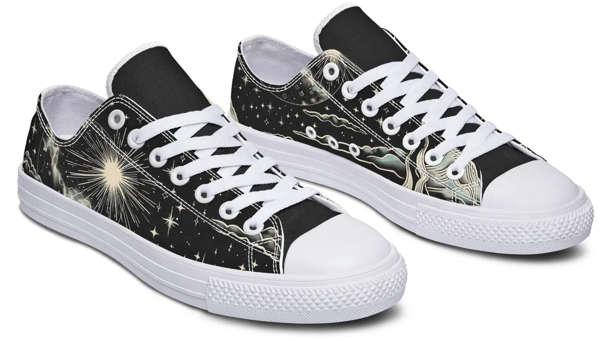 Dawn Star Low Tops - Classic Premium Canvas Shoes with Comfortable and Durable Soles