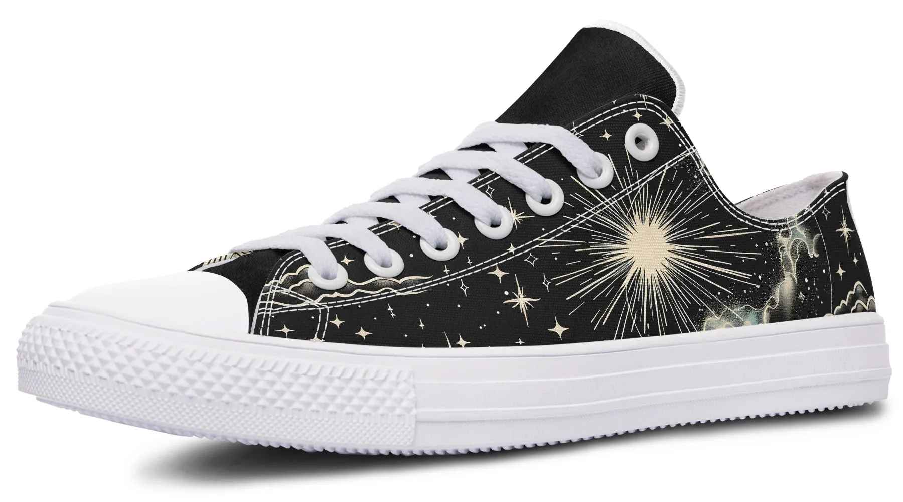 Dawn Star Low Tops - Classic Premium Canvas Shoes with Comfortable and Durable Soles