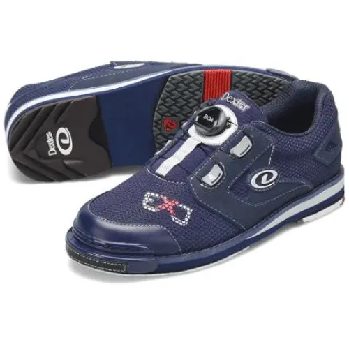 Dexter Mens SST 8 Power Frame BOA ExJ Navy Wide Bowling Shoes