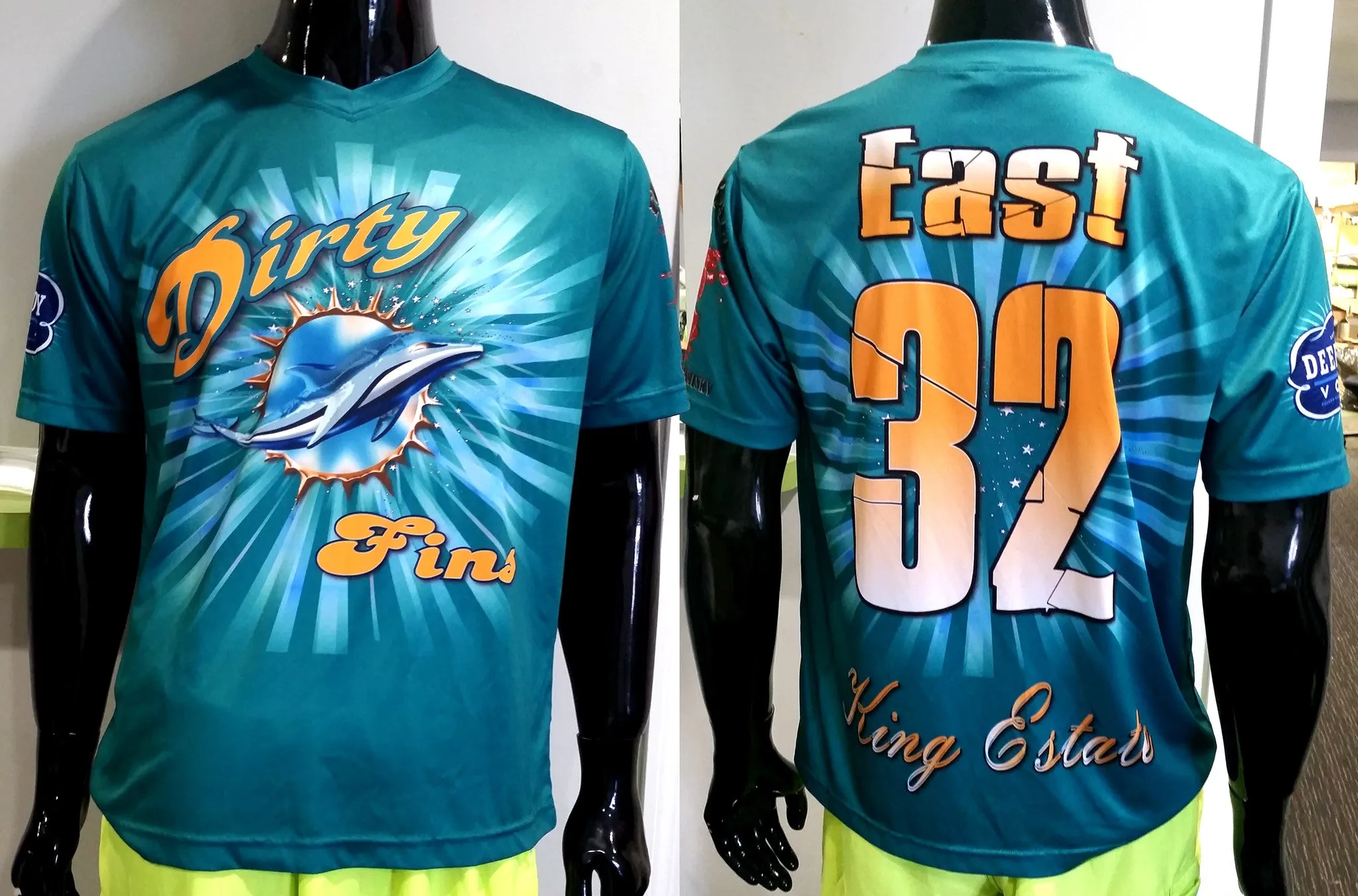 Dirty Fins - Custom Full-Dye Jersey