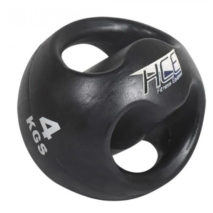 Double Handle Rubber Medicine Balls / Core Balls (select size)