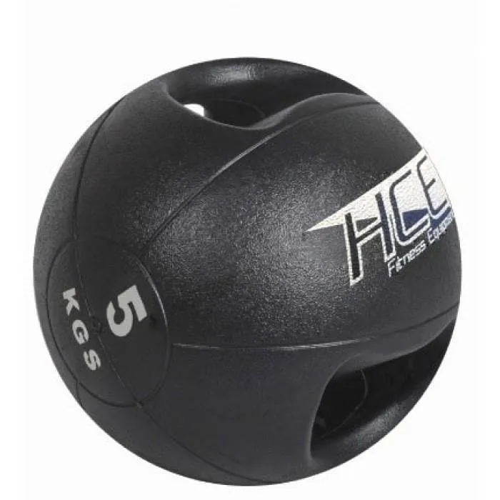 Double Handle Rubber Medicine Balls / Core Balls (select size)