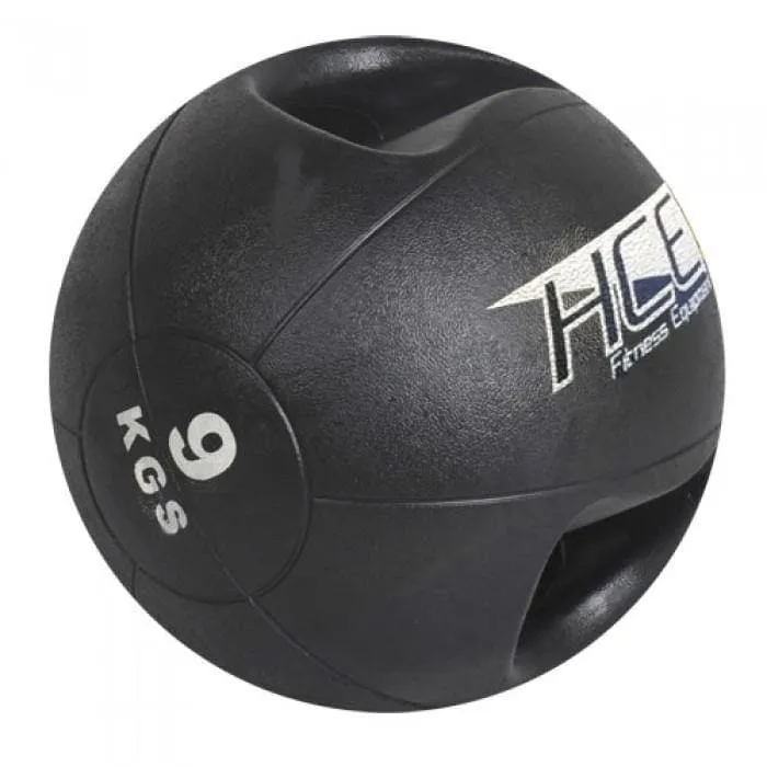 Double Handle Rubber Medicine Balls / Core Balls (select size)