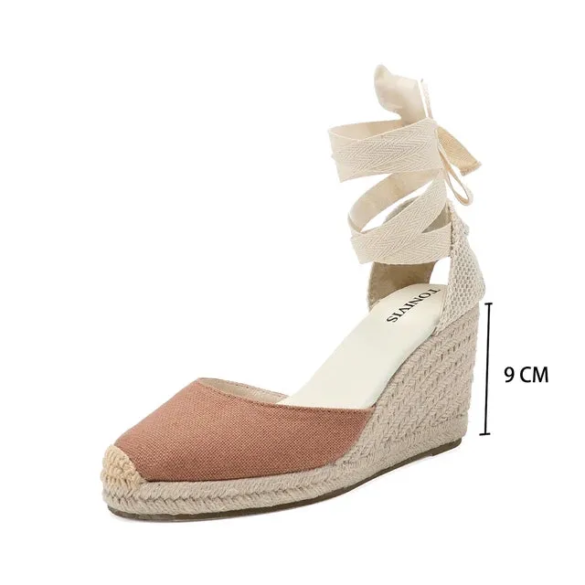 DZYM Wedges Espadrille 7-9cm Sandals