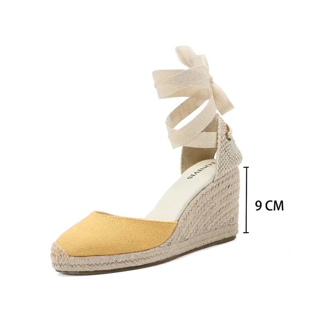 DZYM Wedges Espadrille 7-9cm Sandals