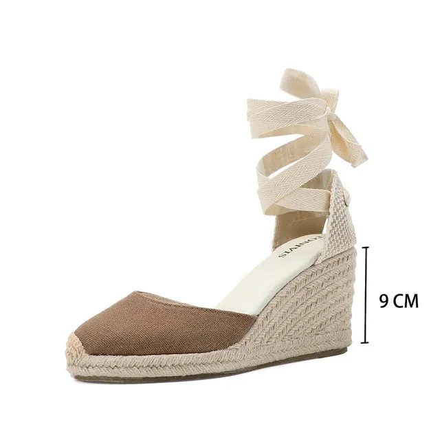 DZYM Wedges Espadrille 7-9cm Sandals