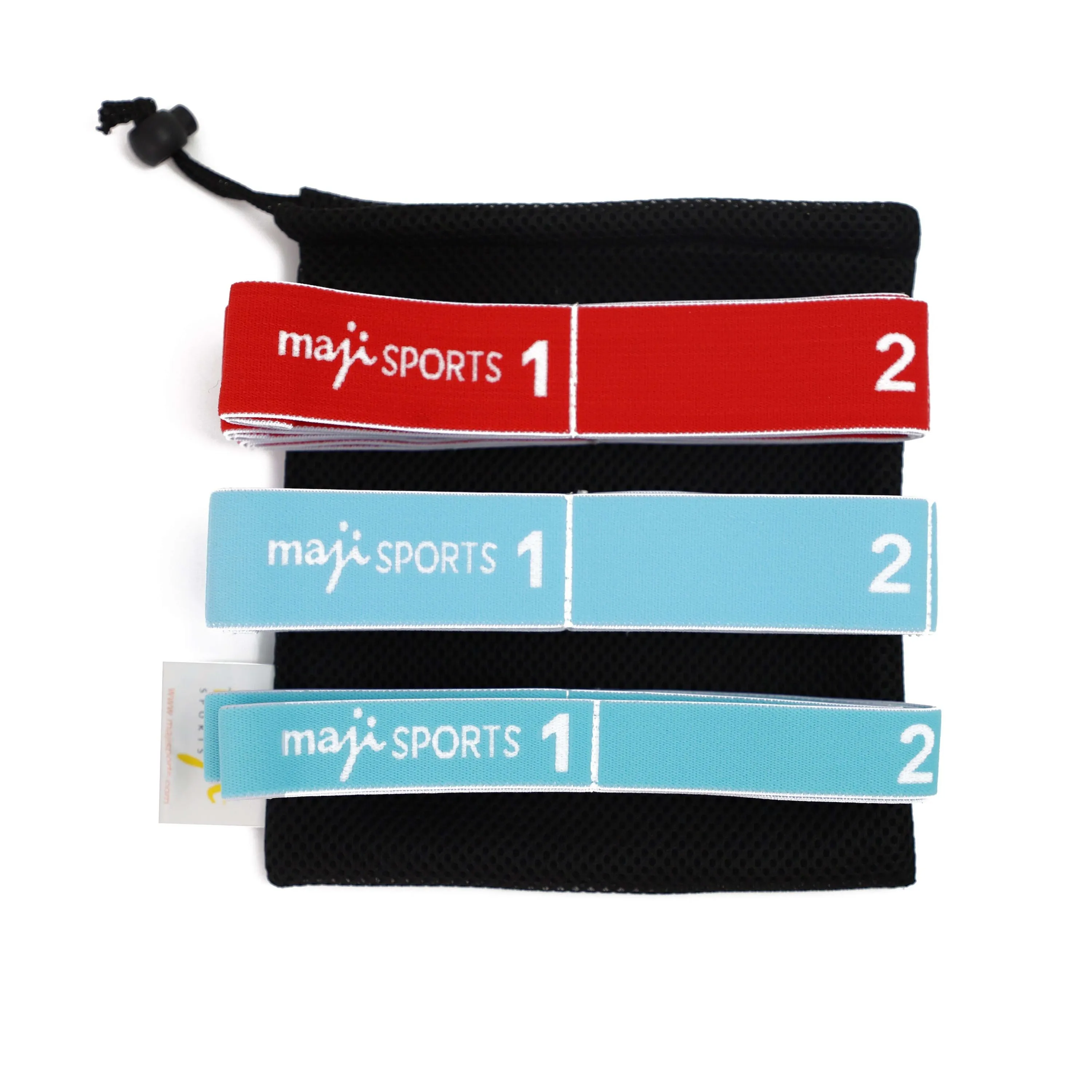 Elastic Yoga Straps (Set Of Three)