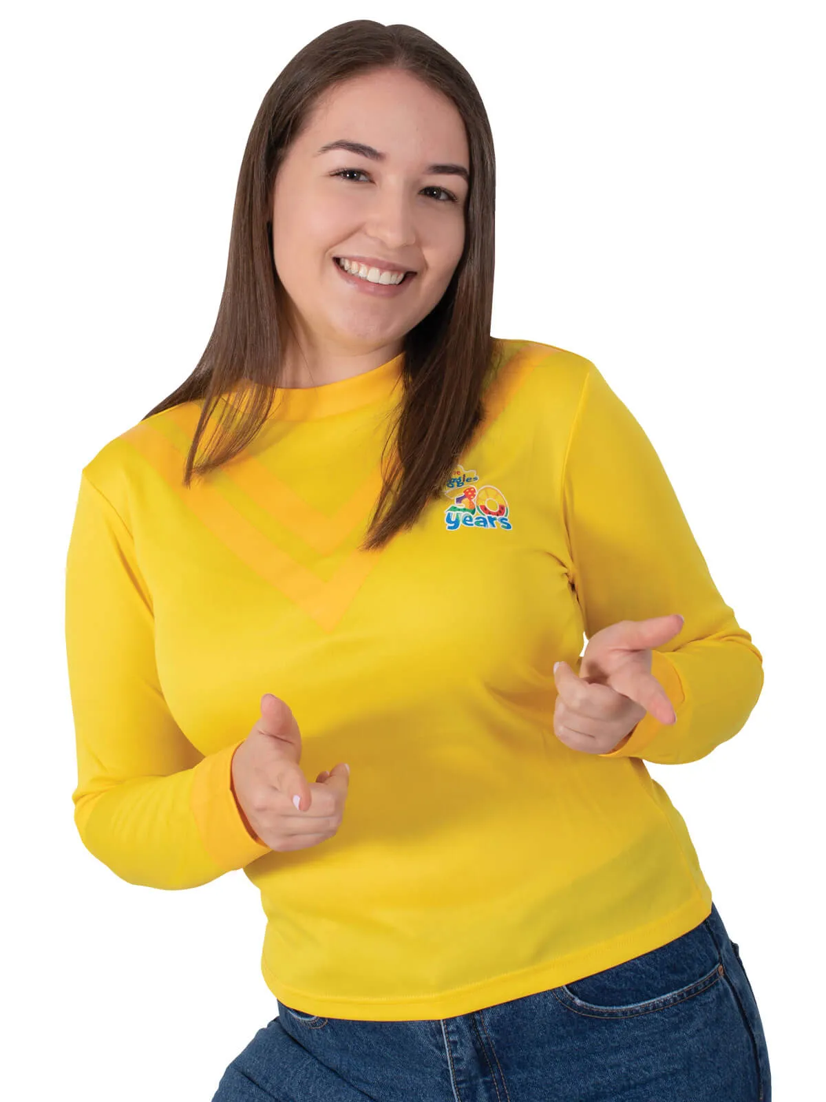 Emma Wiggle 30th Anniversary Adult Costume Top