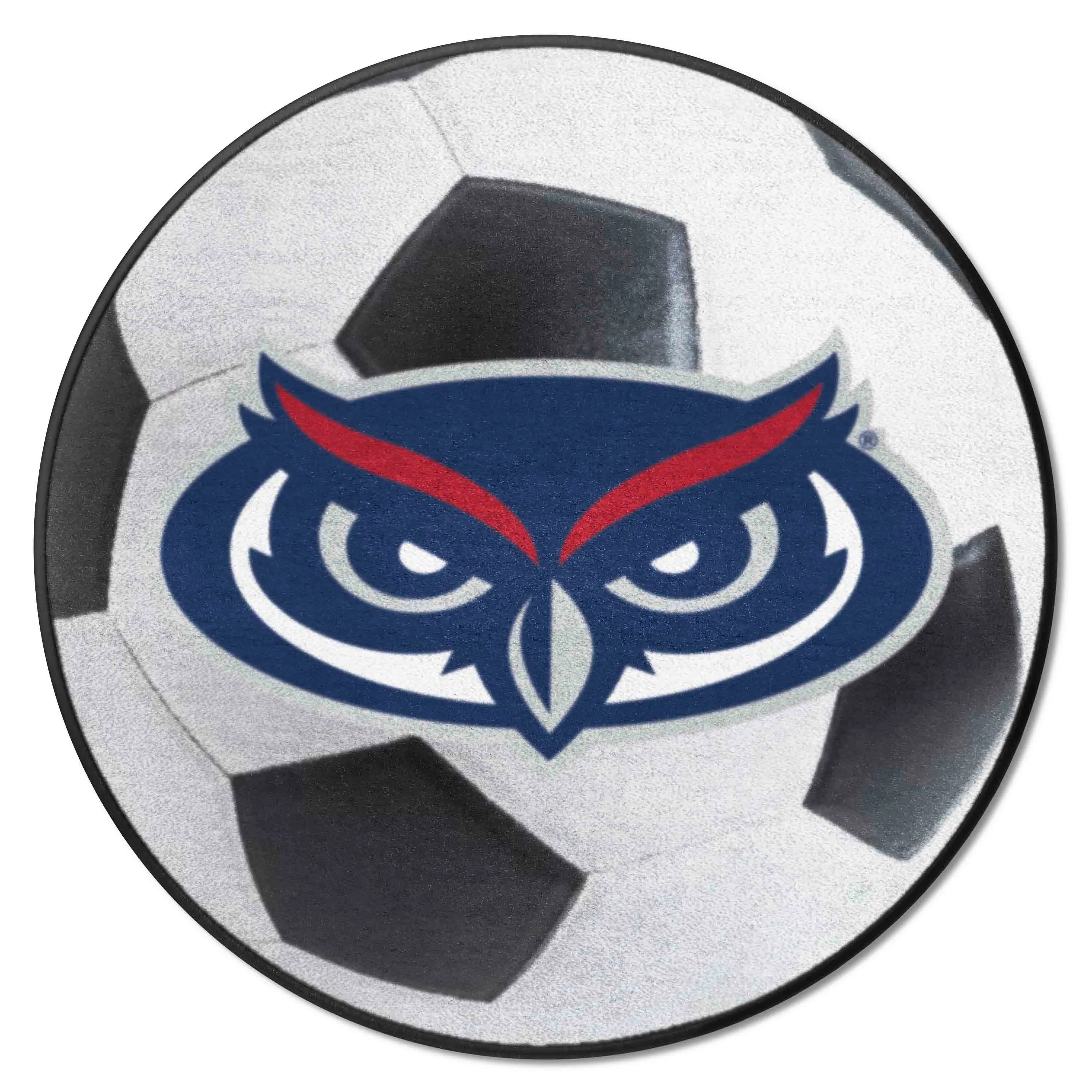 FAU Owls Soccer Ball Rug - 27in. Diameter