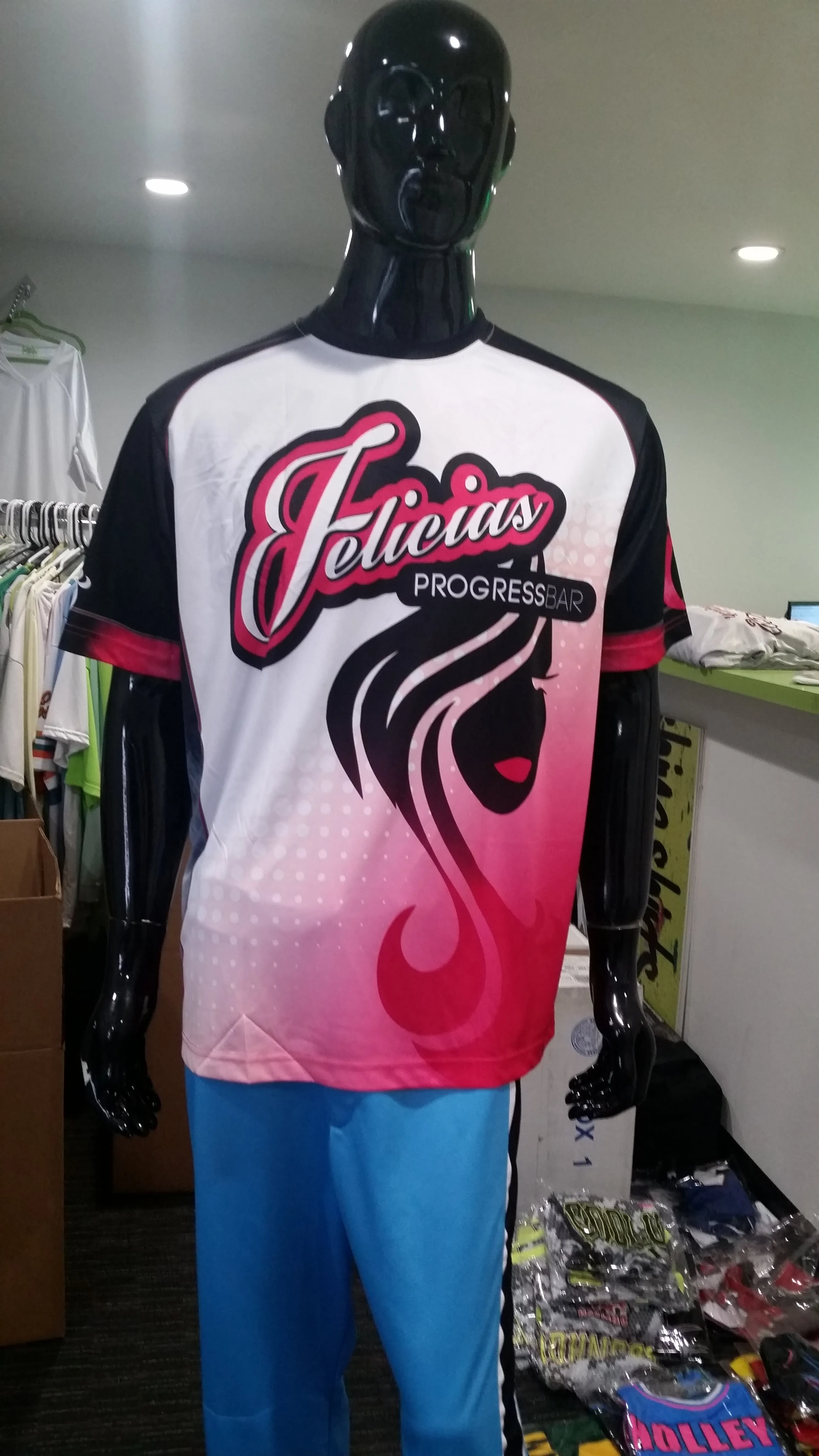 Felicia's ProgressBar - Custom Full-Dye Jersey