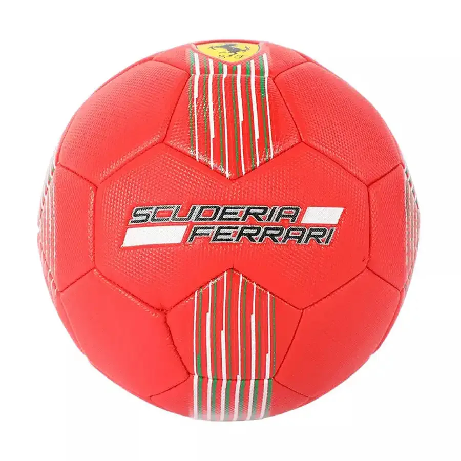 Ferrari Machine Sewing Soccer Ball - Size 5 (Red)