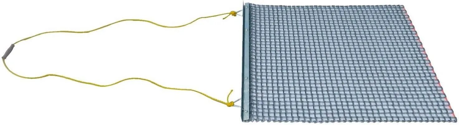 Field Tuff 3' x 3' Drag Mat – Surface Leveler, Heavy-Duty Steel MeshFor ATV/ UTV/ Lawn Tractor