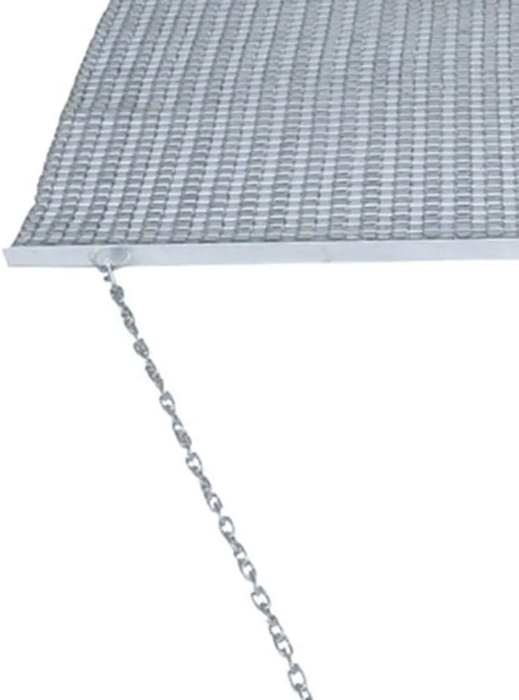 Field Tuff 4.5' x 5' Drag Mat – Galvanized Steel Mesh- Tow-Behind Design | For ATVs/ UTVs / Utility Tractors