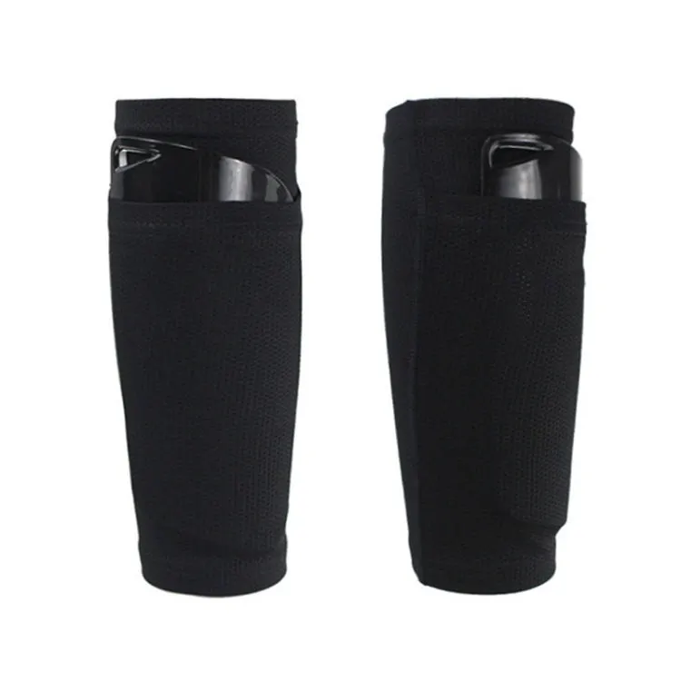 Football Shin Pads Reinforced Shin Pads Sports Calf Pads(Orange L)